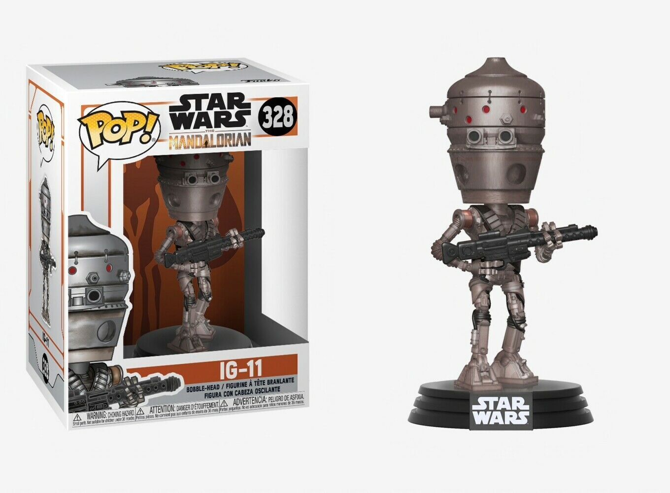 Pop! Vinyl - Star Wars: The Mandalorian - IG-11 - FUNKO